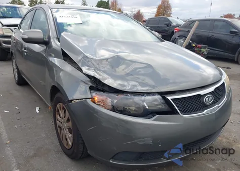 2010 Kia Forte Ex из США, поврежденный, VIN KNAFU4A22A5199589